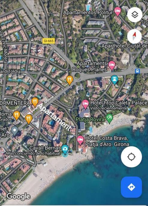 Amplio Apartamento Con Piscina Al Lado De La Playa Platja d'Aro  Exterior foto